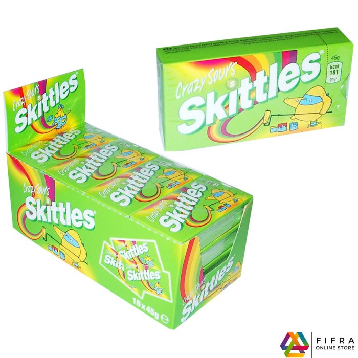 Skittles | Crazy Sours | 16 pcs