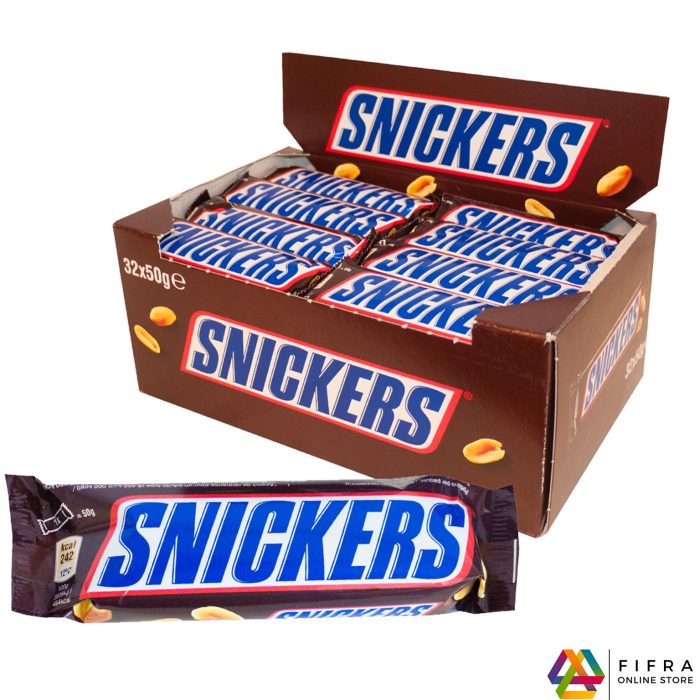 Snickers | 32 X 50 Gr – Fifra Stores