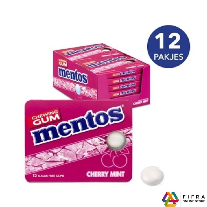 Mentos Gum | Cherry Mint Blister