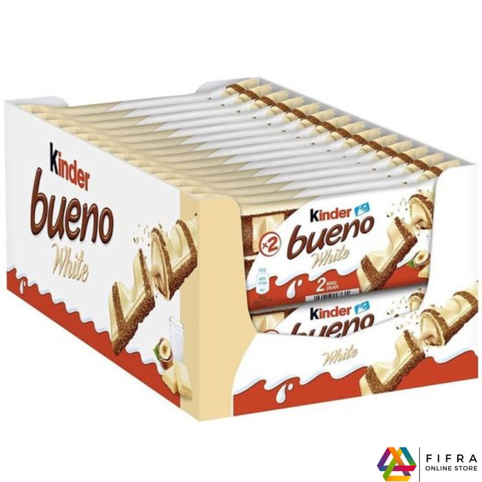 Ferrero | Kinder Bueno | White | 30 pcs